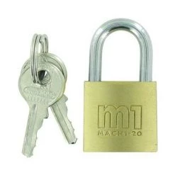 THIRARD Cadenas à Clés - 3 Goupilles - Laiton