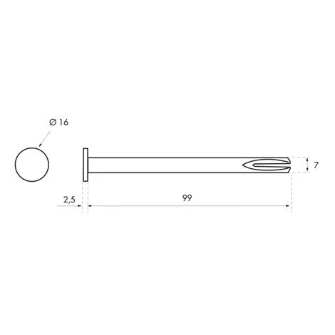 THIRARD - Carré Borgne, 7x100mm – Image 2