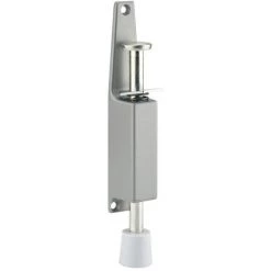 Arrêt De Porte - Course : 54 Mm - Décor : Argent - Hauteur : 178 Mm - Largeur : 30 Mm - Matériau : Zamac - THIRARD - Largeur : 30 Mm