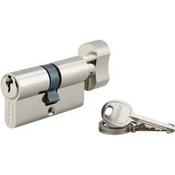 Cylindre à Bouton économique - Décor : Nickelé - Version : S'entrouvrant - THIRARD - Décor : Nickelé