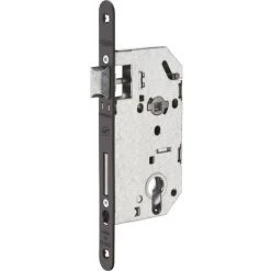Serrure à Larder Axe 50 - Décor : Noir Granité - Matériau : Acier - THIRARD - Vendu à L'unité