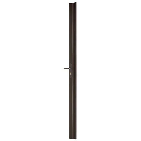 Thirard - Boîtier Serrure Réversible Avec Gâche Standard Pour Porte Haut. 2250 Mm Maxi. Marron - TRIBANDO