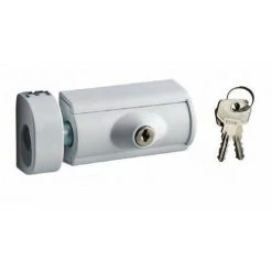 Thirard - Verrou De Fenêtre Blanc 2 Clés