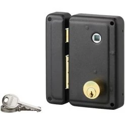 Serrure En Applique Monopoint Verticale à Fouillot 7 Mm Thirard - Gauche