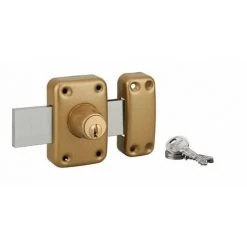 THIRARD - Verrou Pour Porte De Cave Et Garage Capital à Cylindre Double 30 Mm Pêne 160mm