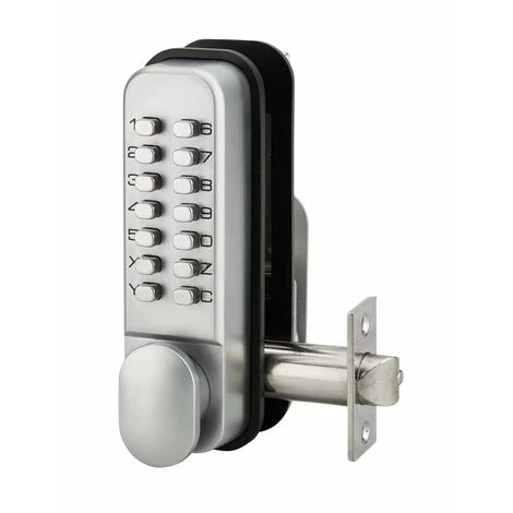 THIRARD - Verrou Pour Porte D'intérieur Avec Pêne 1/2 Tour à Encastrer