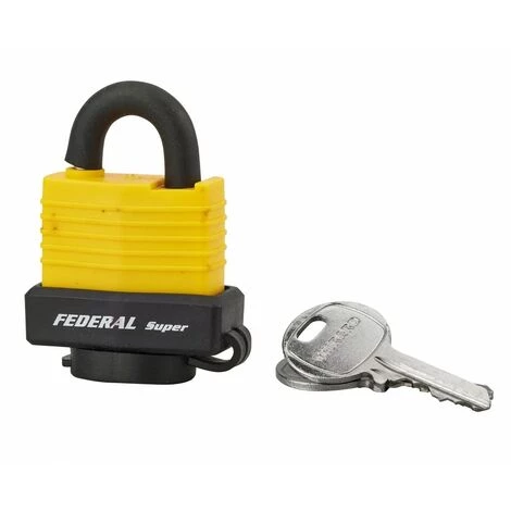 THIRARD - Cadenas à Clé SEA LINE 35 Mm Jaune