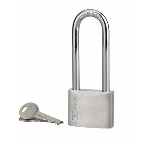 THIRARD - Cadenas à Clé TYPE 1 Aluminium 40 Mm Anse 1/2 Haute