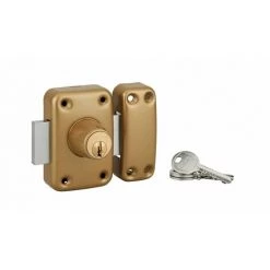 THIRARD - Verrou CAPITAL à Cylindre Double 40 Mm 3 Clés