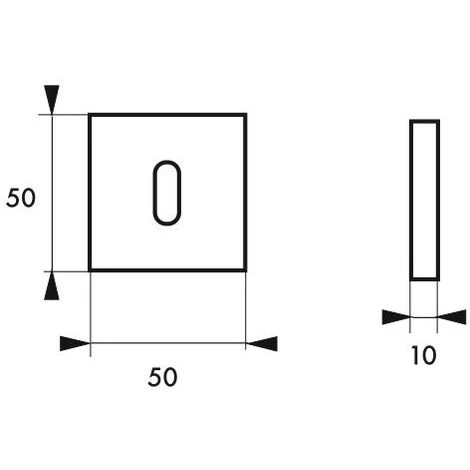THIRARD - Paire De Rosaces Double Fifty, Trou De Cylindre, Nickelé Satiné – Image 2