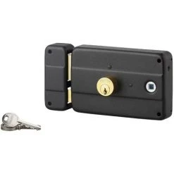 Serrure En Applique Monopoint Horizontale à Fouillot Thirard - Gauche