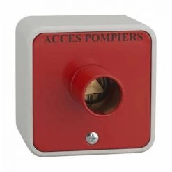 THIRARD - Contacteur à Clé Pompier En Applique Triangle 14mm