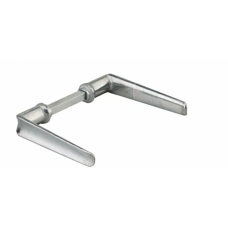 THIRARD - Paire De Béquilles Alsace Pour Porte, Carré 8mm, 2 Portées, Argent