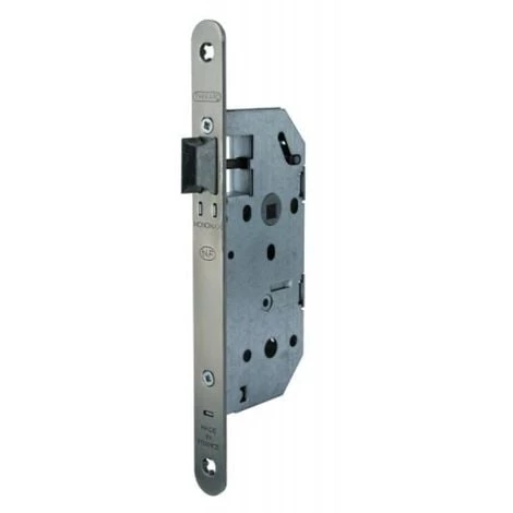 THIRARD Serrure De Sûreté à Larder NF Têtière Inox, Axe à 40 Bec-de-cane