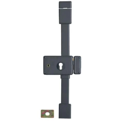 THIRARD Serrure De Sûreté 3 Points à Cylindre Européen, Horizontale Série Horga, à Fouillot, Axe 70 Mm, Main Droite