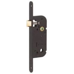 THIRARD Serrure à Larder Bte 50 Pêne Demi-tour Axe 40 Mm Têtière Bouts Ronds Main Gauche - 51 500