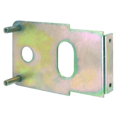 THIRARD Plaque De Fixation à Souder Pour Serrure Horizontale Zingué Bichromaté