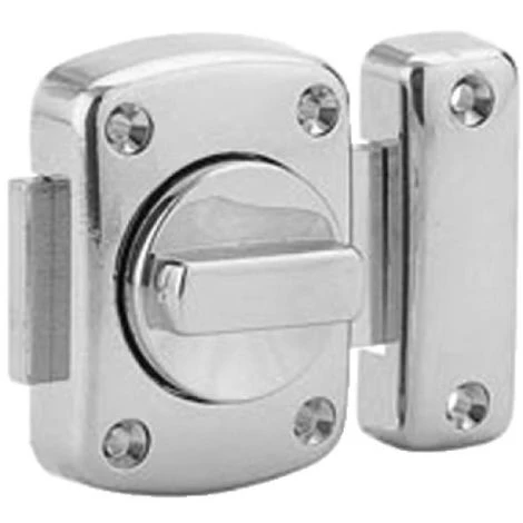 THIRARD Verrou Automatique Type Alouette En Largeur De 50 Mm Finition Chromé Brillant