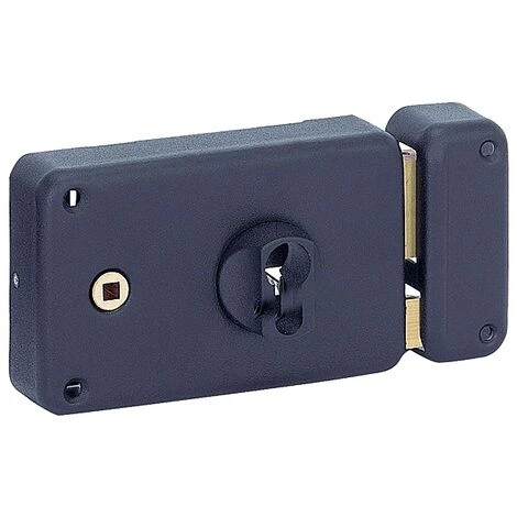 THIRARD Serrure En Applique Horizontale à Fouillot - Pêne Dormant Et Demi-tour - A Cylindre Européen - Optimum Main Gauche