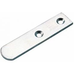 THIRARD Agrafes Picardes Droites Finition Acier Zingué Pour Volet Battant - à La Boite De 10 - Acier Zingué