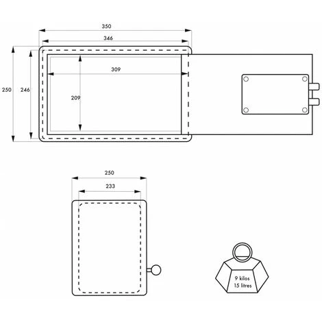 THIRARD - Coffre-fort SEDAN - 2 Pênes – Image 4