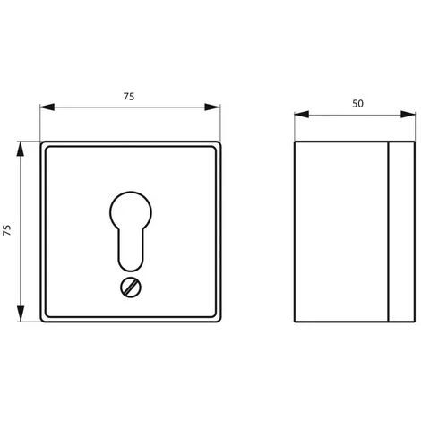THIRARD - Contacteur à Clé à Appliquer Sans Cylindre – Image 2