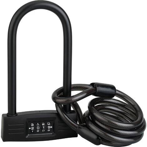 Antivol Corps Et Anse - Thirard - Diamètre 12 Mm - L 1.2 M