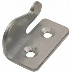 THIRARD Agrafes Picardes Coudées Gauche Finition Acier Zingué Pour Volet Battant - à La Boîte De 10 - Acier Zingué