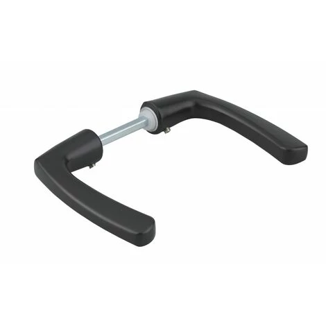 THIRARD - Paire De Béquilles Pour Porte, Carré 6x110mm, 1 Portée, Noir