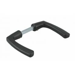 THIRARD - Paire De Béquilles Pour Porte, Carré 8x110mm, 1 Portée, Noir