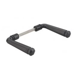 THIRARD - Paire De Béquilles Torsadés Pour Porte, Carré 7mm, Inox