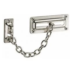 Chaine De Sécurité Portière, Entrebâilleur De Porte ECO Nickelée THIRARD