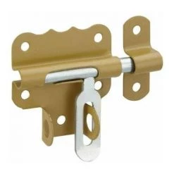 Verrou De Porte, Targette Porte Cadenas 50 Mm, Bronze THIRARD