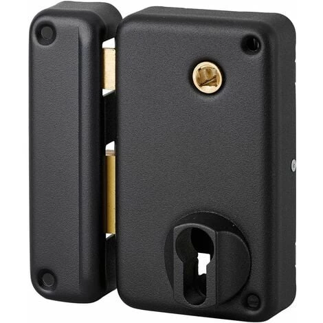 Boitier Serrure En Applique, Cylindre, Profile à Fouillot, 75x130 Mm, Gauche THIRARD