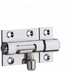 THIRARD - Targette, Laiton Chromé, Pêne Ø 8mm, 35x30mm