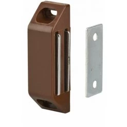 THIRARD - Loqueteau Magnétique Force 3max 6kg, Pour Porte D'ameublement, Marron