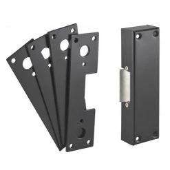 THIRARD - Gâche électrique à émission Pour Serrure Anti-panique, Réversible, 12V, Noir