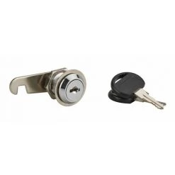 THIRARD - Batteuse Avec Came Pour Boîte Aux Lettres, Nickel, Longueur 20mm, 2 Clés