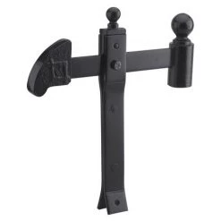 THIRARD - Arrêt De Porte à Sceller, à Bascule, Acier, 310mm, Noir