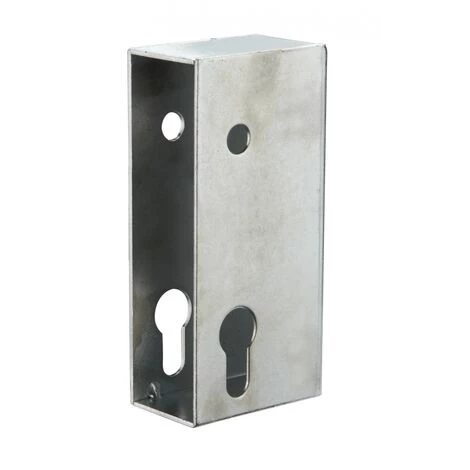 THIRARD - Coffre Pour Serrure Encastrable Pour Portail, Tube 50mm, Axe 10mm, Zingué