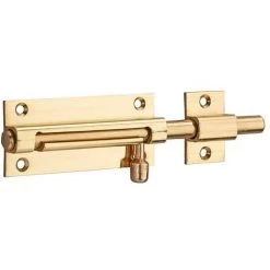 THIRARD - Targette, Laiton, Pêne Ø 8mm, 70x30mm