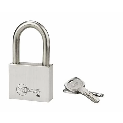 THIRARD - Cadenas à Clé INOX 60 Mm