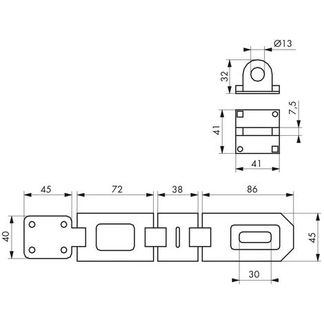 THIRARD - Porte-cadenas 200 Mm – Image 3