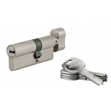 THIRARD - Cylindre à Bouton 30 X 40 Mm Nickelé