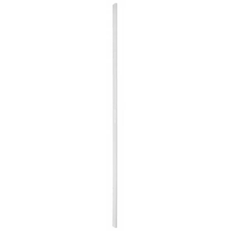 THIRARD - Gâche Réversible Pour Porte à Recouvrement Hauteur 2250 Mm Maxi, Blanc