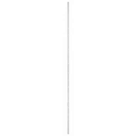 THIRARD - Gâche Standard Rasée Serr Réversible Pour Porte Hauteur 2250 Mm Maxi, Blanc