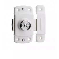 THIRARD - Verrou Pour Porte De Meuble 35 Mm Laqué Blanc
