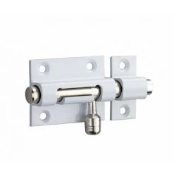 Thirard Targette à Pêne Rond THIRARD, Laiton Laqué Blanc