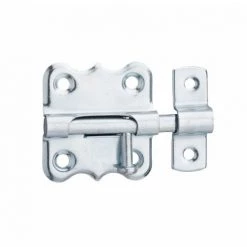 Thirard Targette à Pêne Rond THIRARD, Acier Zingué Gris