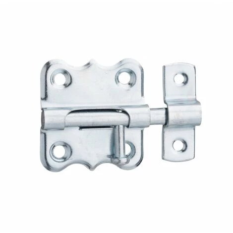 Thirard Targette à Pêne Rond THIRARD, Acier Zingué Gris